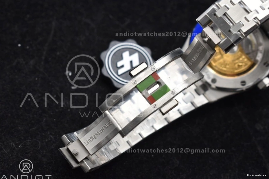 37mm 1:1 SS Bracelet Super Best SS Textured SA3120 Royal Dial Edition ZF White 1035 Clone 15450 on Oak Stretchable 0911
